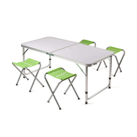 Раскладной стол XN-12064 + 4 стула