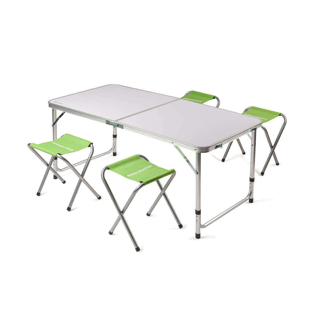 Розкладний стіл XN-12064 + 4 стільця - фото 1